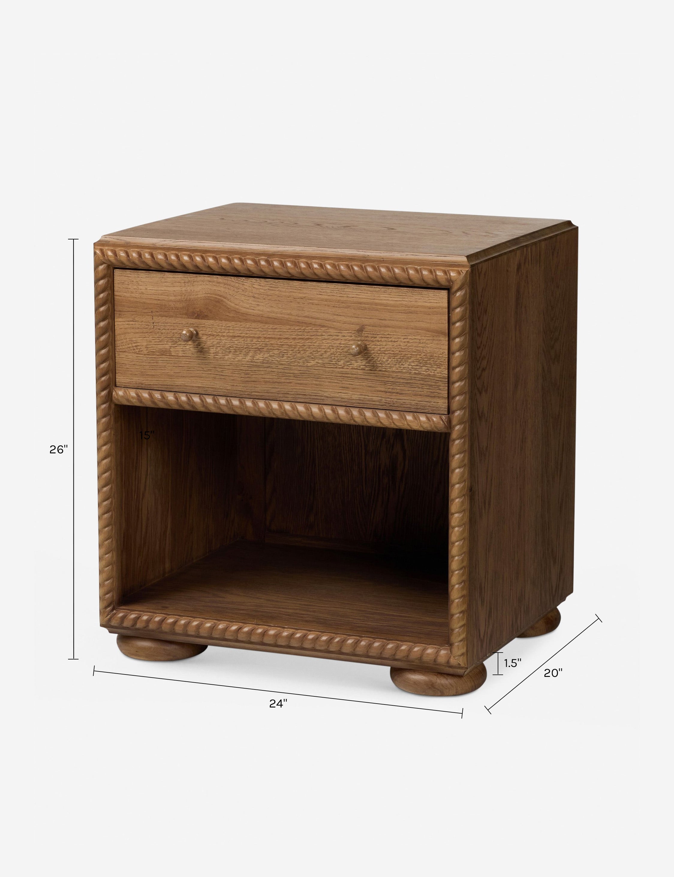 Cormack Nightstand by Amber Lewis x Four Hands
