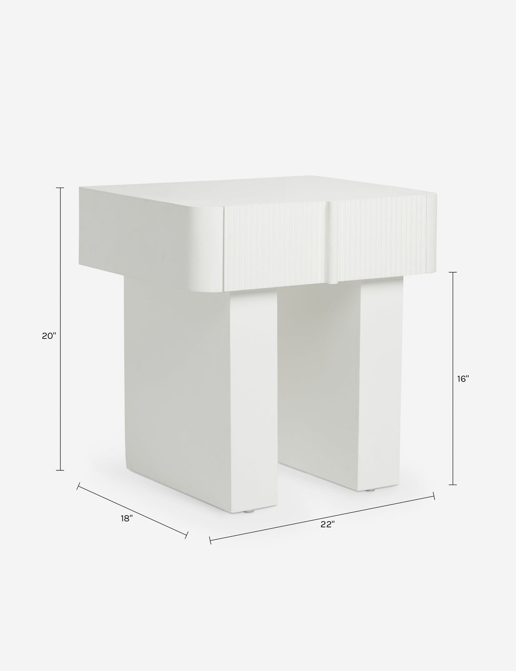 Merrit Nightstand by Sarah Sherman Samuel