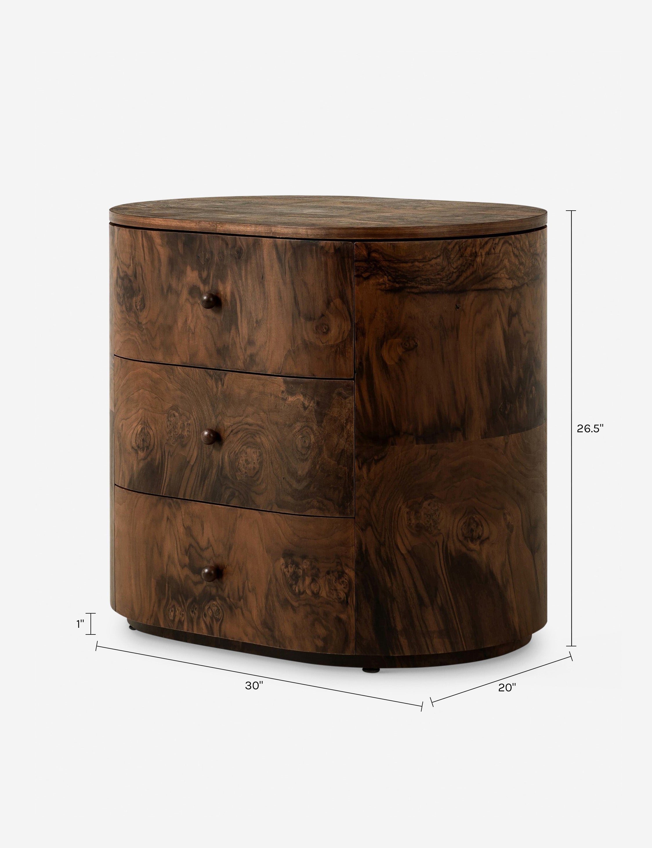 Raisa Nightstand by Amber Lewis x Four Hands