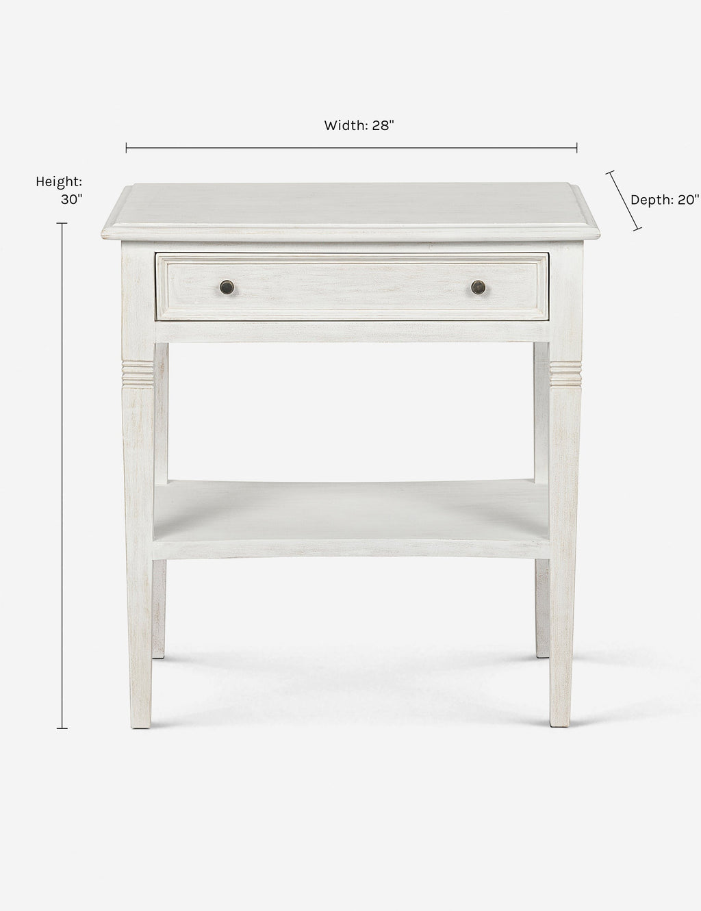 Luna 1 Drawer Nightstand