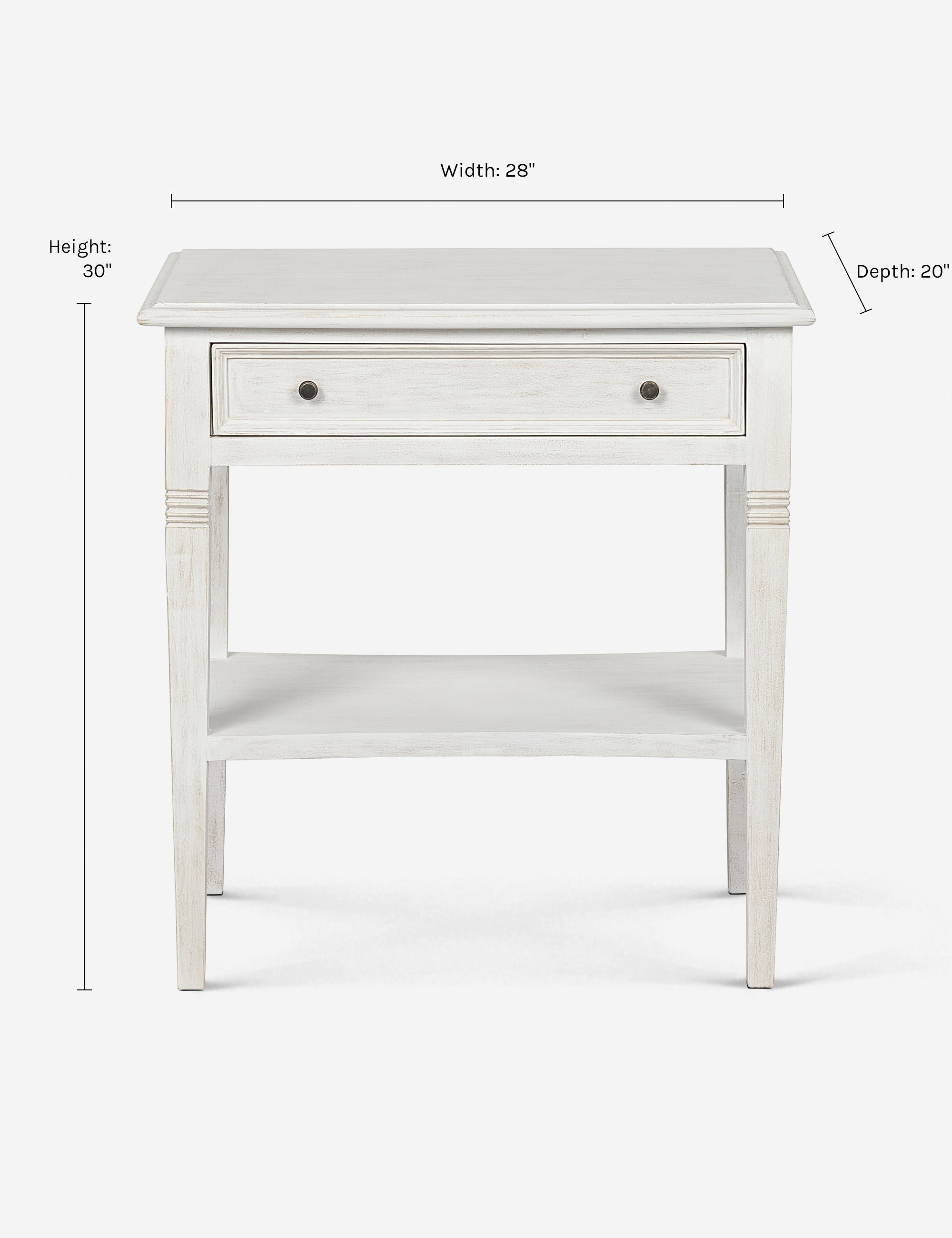 Luna 1 Drawer Nightstand